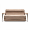 Fabric sofa with metal arms 180 x 85 x 75cm for living room use